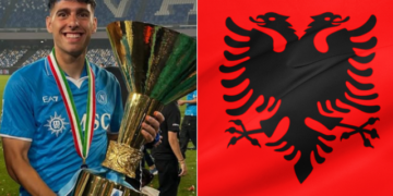 E BUJSHME/ E zyrtarizon FIFA, mesfushori kampion me Napolin lë Italinë për Shqipërinë