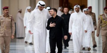 Ukraina dhe Katari nënshkruajnë marrëveshje strategjike mbrojtjeje për raketat dhe dronët