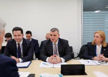 Guvernatori Sejko takim me Shefin e ri të Misionit të FMN-së për Shqipërinë, Diego Cerdeiro