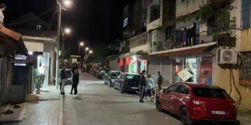 Sherr mes disa të rinjve në Lezhë, policia në vendngjarje