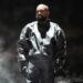 INGLEWOOD, CALIFORNIA - MARCH 14: Rapper Kanye West performs onstage during the "Vultures 1" playback concert during Rolling Loud 2024 at Hollywood Park Grounds on March 14, 2024 in Inglewood, California. (Photo by Scott Dudelson/Getty Images)